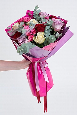 Lila Bukette Renkl Gller